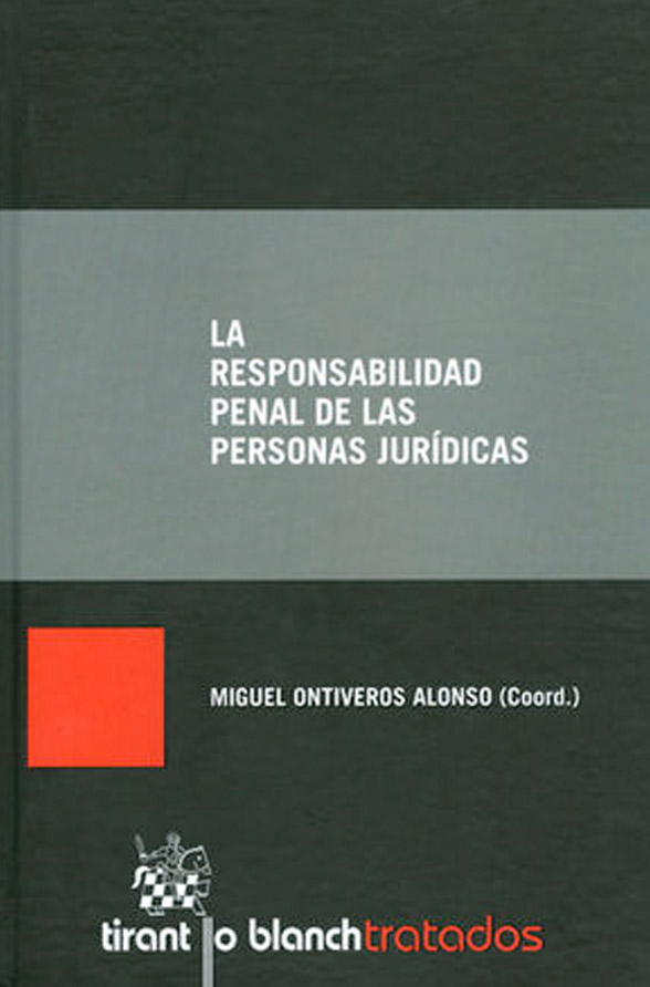 RESPONSABILIDAD PENAL DE LAS PERSONAS JURIDICAS TIRANT LO BLANCH MEXICO