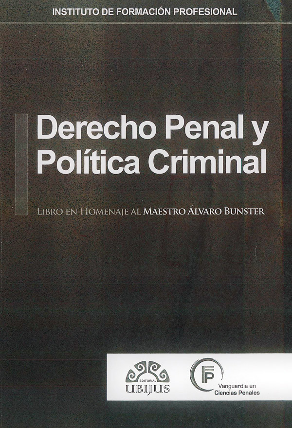Derecho Penal y Política Criminal UBIJUS